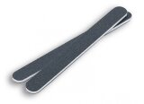 Пилка IBD 100/180 грит ЧЕРНАЯ прямая пилка для искусственных ногтей Black Padded File