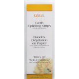 GiGi Cloth Epilating Strips Large (100 Pack) Безволоконные полоски для эпиляции большие 7*22 (см) 
