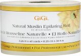 GiGi Natural Muslin Epilating Roll Натуральные миткалевые полоски для эпиляции рулон, 36.5 м