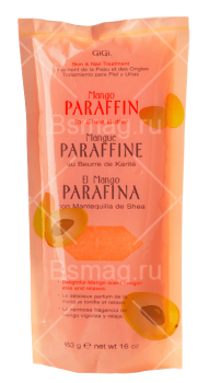 Парафин GiGi с ароматом манго Mango and Shea Paraffin, 453 г.