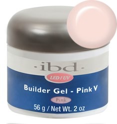 18017 IBD LED/UV Builder Gel Pink V, 56 г. – конструирующий камуфлирующий розовый гель №5 